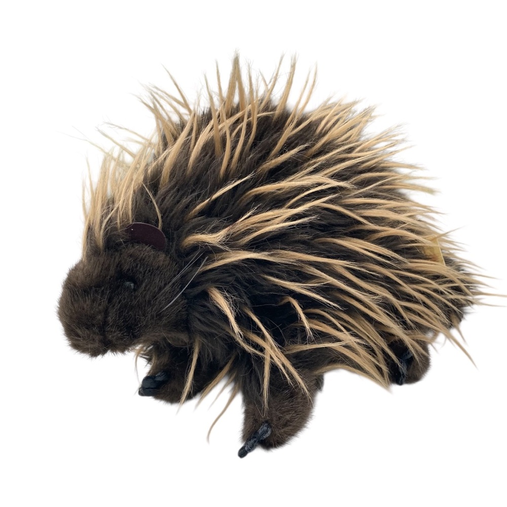 Folkmanis Porcupine Hand Puppet Plush Quill-like Fur - Hand Fits Legs & Head